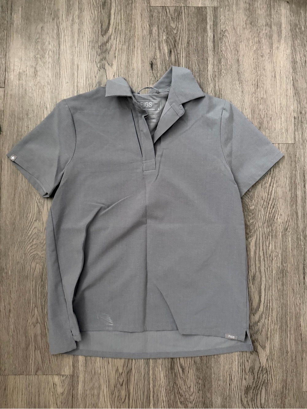 Dark Space Grey Nala Scrub Top & Zamorw Scrub Pants